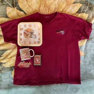 Vintage NFL San Francisco 49ers Lot (4)